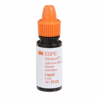 Vitrebond Liquid Light Cure Glass Ionomer Liner/Base 5.5ml - 3M