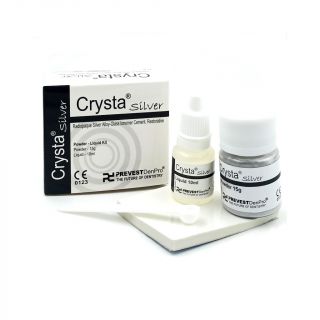 Crysta Silver GIC Cement - Prevest