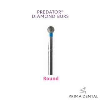  Prima Classic Diamond Operative Bur Round - Prima Dental