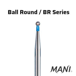 Diamond Bur FG Ball Round / BR Series - Mani