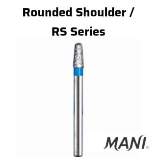 Diamond Bur FG Rounded Shoulder / RS Series - Mani
