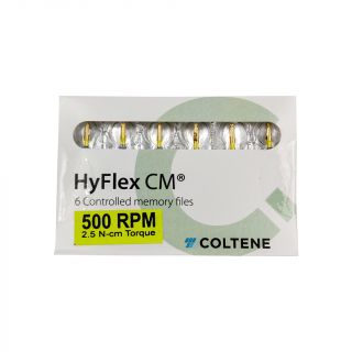 Hyflex CM NiTi Rotary Files 6Pc - Coltene
