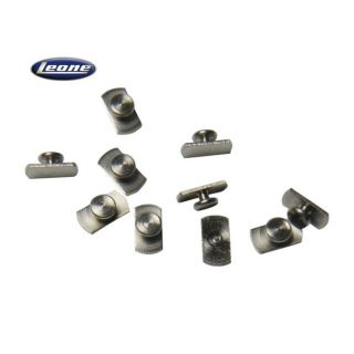 Weldable Button Flat 10Pc [G2860-00] - Leone