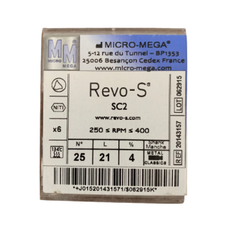 Revo-S Rotary 4% 21mm #25 SC2 - Micro Mega