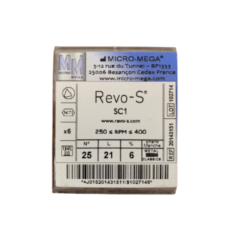 Revo-S Rotary 6% 21mm #25 SC1 - Micro Mega