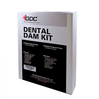 Dental Dam Kit Adult Black - GDC